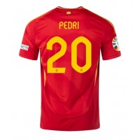 Camiseta España Pedri Gonzalez #20 Primera Equipación Eurocopa 2024 manga corta